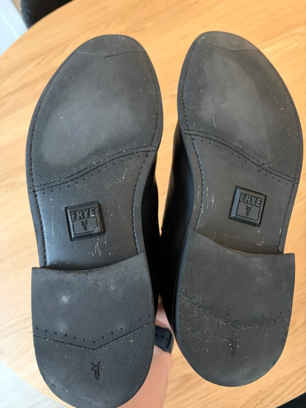 Frye Black Leather Chelsea Boots - Picture 4 of 4